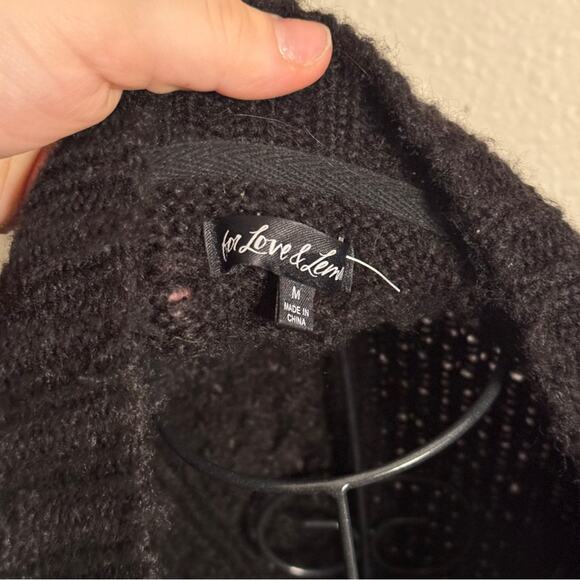 For Love & Lemons Savannah Floral Cropped Knit Cardigan M - Picture 8 of 10